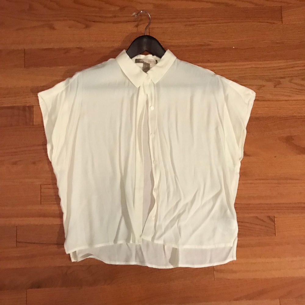 Loose collared dress shirt